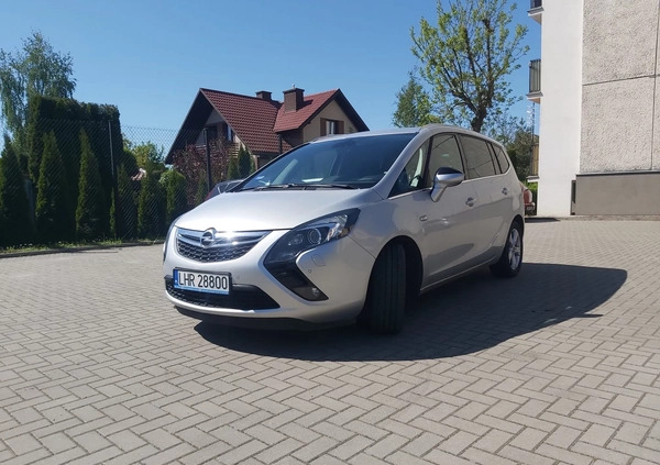 Opel Zafira cena 41500 przebieg: 217064, rok produkcji 2014 z Hrubieszów małe 106